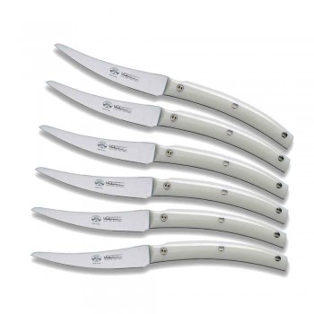 6 Convivio Nuovo Berti table knives exclusively for Viadurini - Alonte