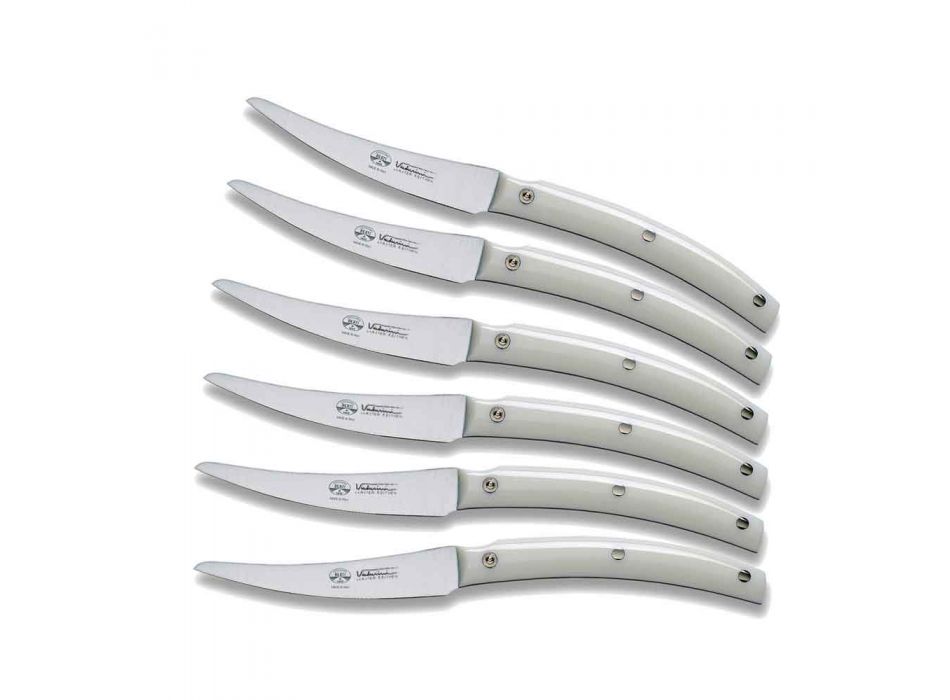 6 Convivio Nuovo Berti table knives exclusively for Viadurini - Alonte Viadurini