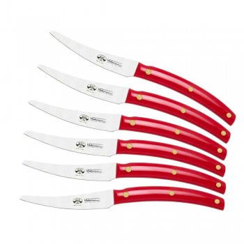 6 Convivio Nuovo Berti table knives exclusively for Viadurini - Alserio