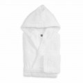 Luxury Colored Bathrobe with Hood in Terry Cotton - Vuitton