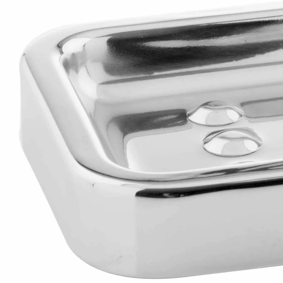 Free Standing Bathroom Accessories in Stainless Steel Chrome Finish - Glossy Viadurini