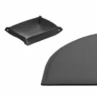 Desk Accessories in Regenerated Leather 4 Pieces Made in Italy - Medea Viadurini