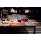 Accessories 4 Pieces Regenerated Leather Desk Made in Italy - Brando Viadurini
