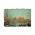 A View of the Ducal Palace in Venice by Canaletto