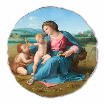 Fresco reproduction Raffaello Sanzio &quot;Alba Madonna&quot;, 1510