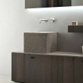 Modern Design Counter Top Square Stone Washbasin - Farartlav1
