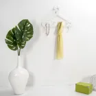 Wall Coat Hanger Recyclable Plexiglass Hanger 2 Pieces - Tirreno Viadurini