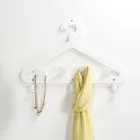 Wall Coat Hanger Recyclable Plexiglass Hanger 2 Pieces - Tirreno Viadurini