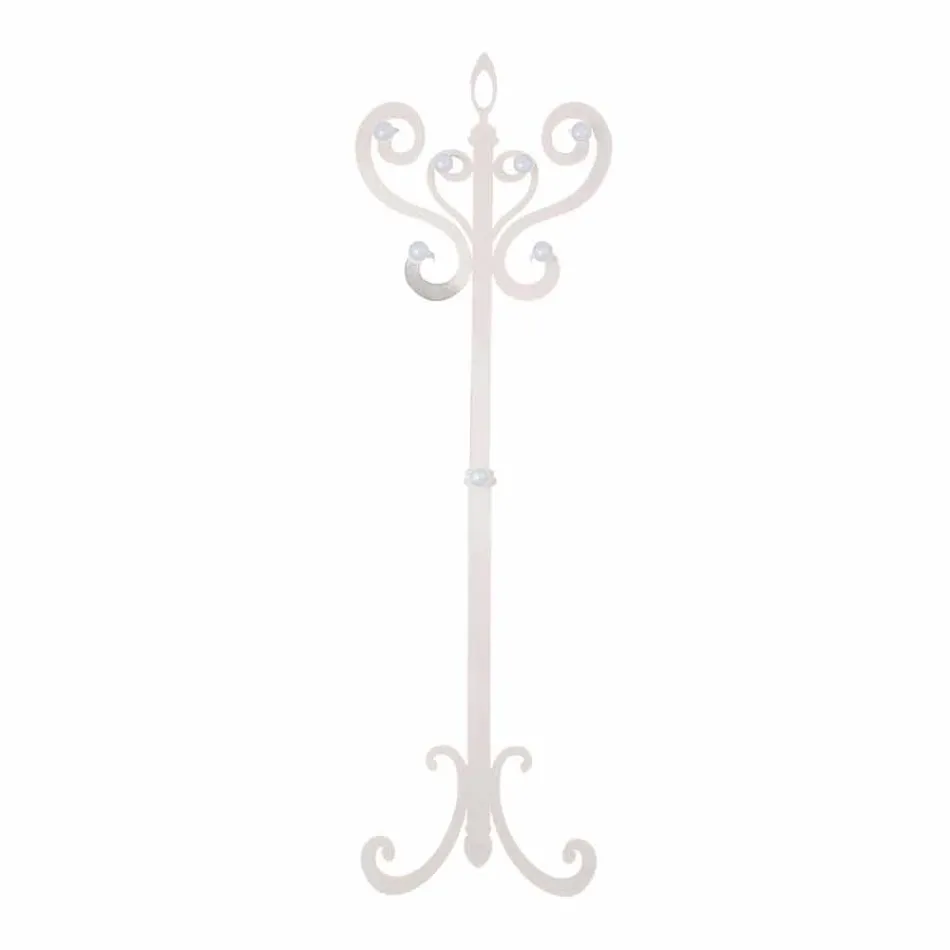 Modern Design Wall Hanger in Colored Iron Made in Italy - Torres Viadurini