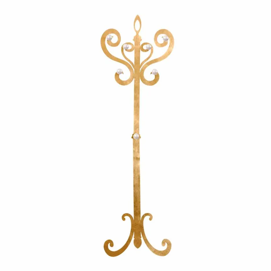 Modern Design Wall Hanger in Colored Iron Made in Italy - Torres Viadurini