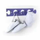 Design Wall Coat Hanger in Triple Colored Plexiglass 2 Pieces - Fratack Viadurini