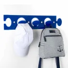 Design Wall Coat Hanger in Triple Colored Plexiglass 2 Pieces - Fratack Viadurini