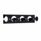 Design Wall Coat Hanger in Triple Colored Plexiglass 2 Pieces - Fratack Viadurini