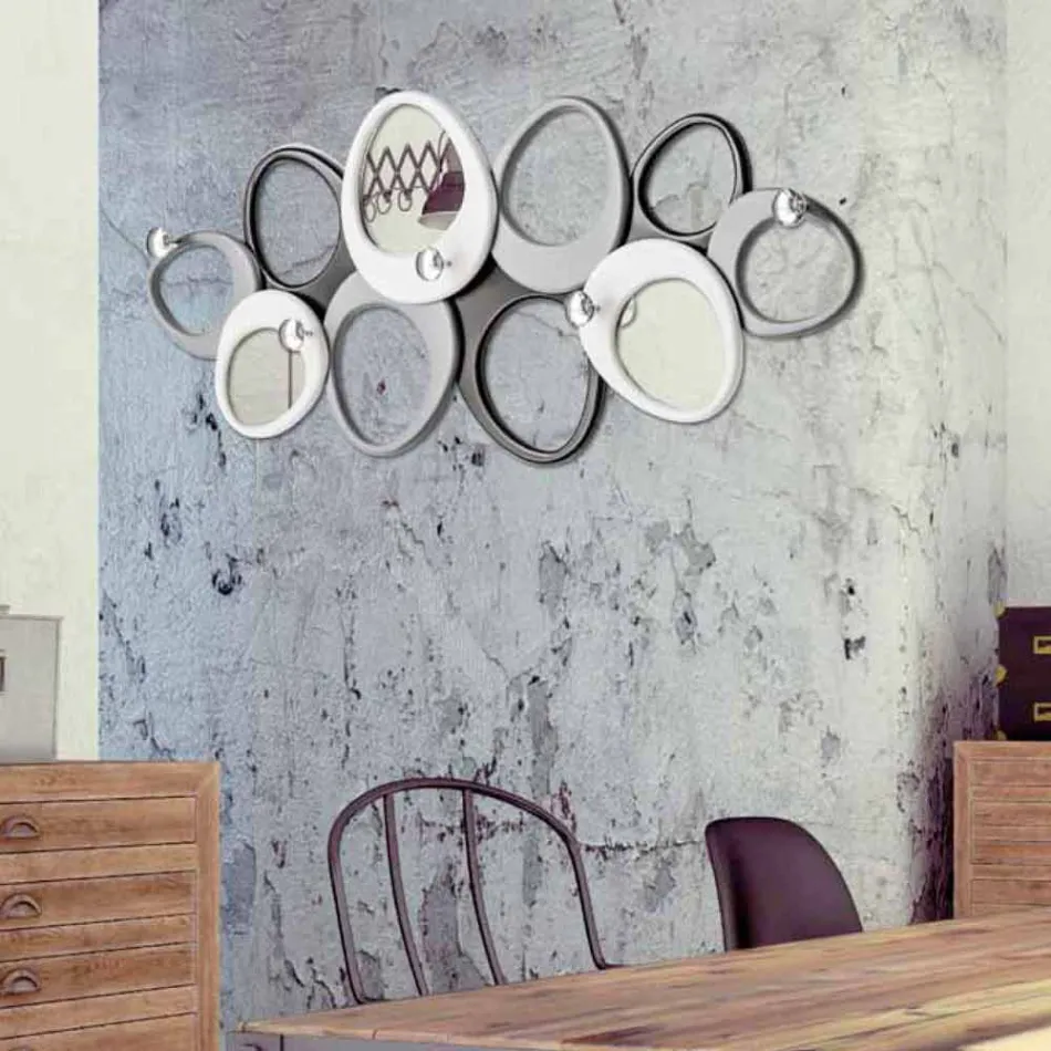 Designer Coat Hooks Molecole by Viadurini Decor, made in Italy Viadurini