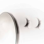 Modern Wall Coat Rack in Steel with Mirror Made in Italy - Pilippo Viadurini