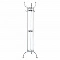 Chrome Finish Brass Coat Stand Made in Italy - Moscow