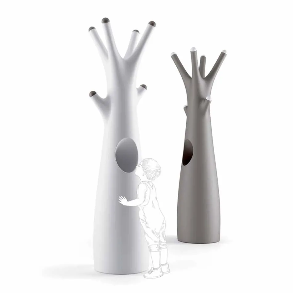 Tree Coat Stand in Polyethylene Design Made in Italy - Oldia Viadurini