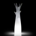 Luminous Coat Stand in Polyethylene with LED Light Made in Italy - Oldia