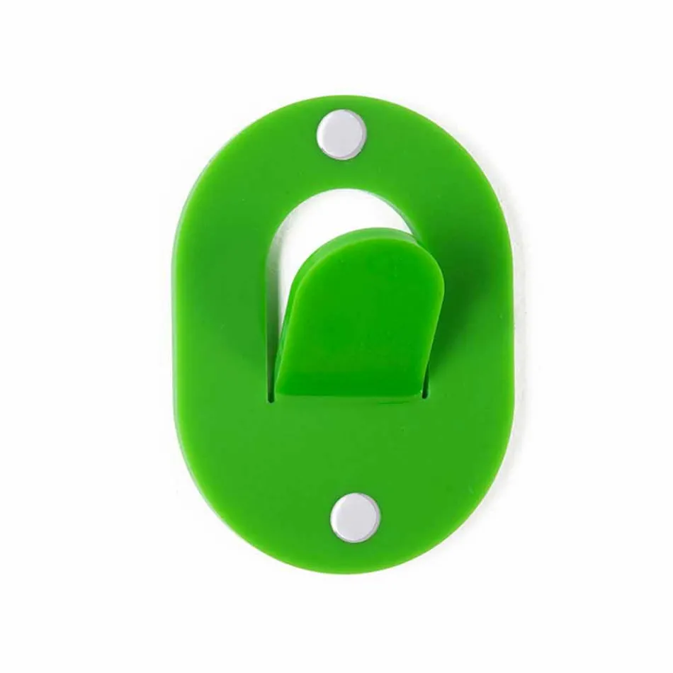 Wall Hanger in Colored Plexiglass 5 Pieces Clip Design - Freddie Viadurini