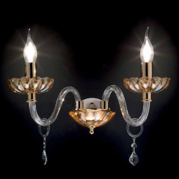 Classic 2-way light crystal glass and Belle glass applique