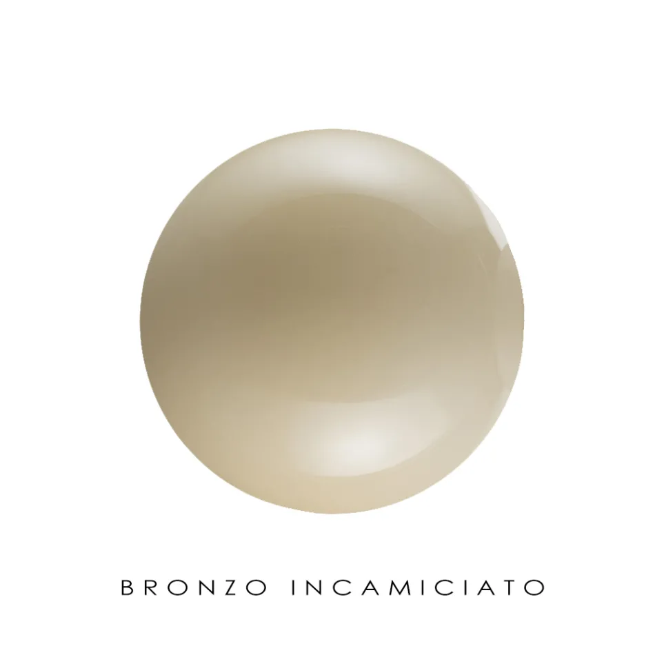Lumira - Two-Light Wall Lamp with Vertical Plate in Glass and Metal Made in Italy Viadurini