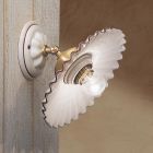 Made in Italy ceramic wall sconce by Ferroluce Viadurini