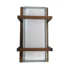 Brass Outdoor Wall Light, E27, and Geometric Style Made in Italy - Crystal Viadurini