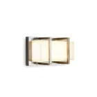 Brass Outdoor Wall Light, E27, and Geometric Style Made in Italy - Crystal Viadurini