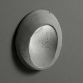 Oval outdoor wall lamp in colored clay Oval – Toscot
