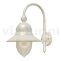 Vintage Style Outdoor Wall Lamp in Aluminum Made in Italy - Cassandra