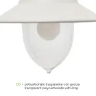 Vintage Style Outdoor Wall Lamp in Aluminum Made in Italy - Cassandra Viadurini