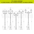 Outdoor Wall Light in Die-Cast Aluminum and Glass Made in Italy - Elric Viadurini