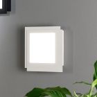 LED Wall Lamp in Metal with Acrylic Diffuser - Giovanni Viadurini