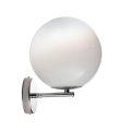 Isotta - White Venetian Glass Wall Sconce Made in Italy