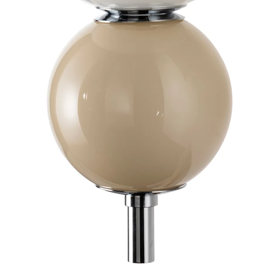 Large Three-Light Wall Sconce in Cased Glass Made in Italy - Lumira Viadurini