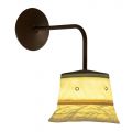 Wall Lamp in Aluminum and Polyester Made in Italy - Toscot Junction
