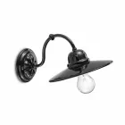 Lamp in glossy ceramic wall Ferroluce Retro Viadurini