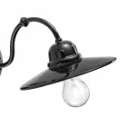 Lamp in glossy ceramic wall Ferroluce Retro Viadurini