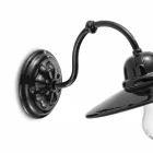 Lamp in glossy ceramic wall Ferroluce Retro Viadurini