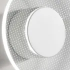 Nora - Metal Wall Light with Micro-Dotted Plexiglass Diffuser Viadurini
