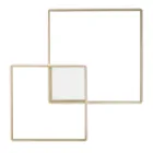 Modern - Formal Gold Painted Metal Wall Light with LED Viadurini