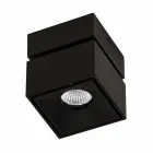 Decorative Led Wall Lamp in White or Black Aluminum for Interior - Vernon Viadurini