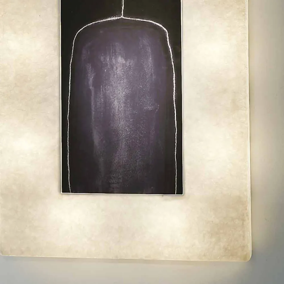 In-es.artdesign Lunar Bottle 2 modern design wall lamp in nebulite Viadurini