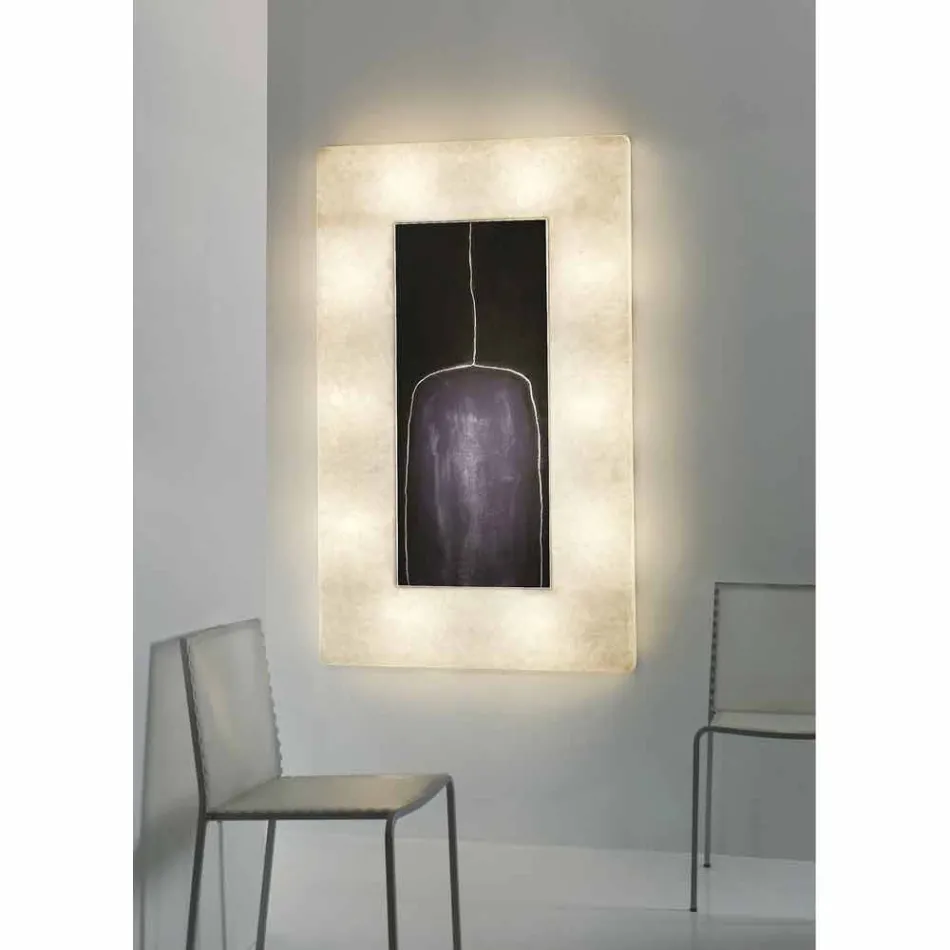 In-es.artdesign Lunar Bottle 2 modern design wall lamp in nebulite Viadurini