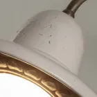 Outdoor Wall Lamp in Galestro and Metal Handmade in Italy - Toscot Spoleto Viadurini