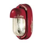 Wall Lamp Handmade Ceramic and Vertical Industrial Iron - Vintage Viadurini