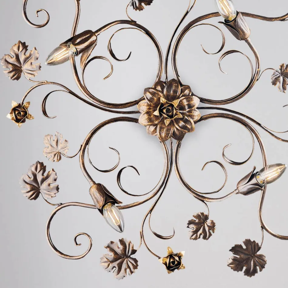 Chrome metal LED wall light for elegant and functional lighting – Fiore Viadurini