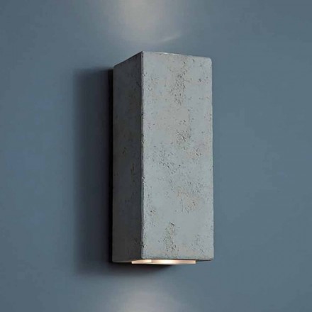 Smith - Toscot outdoor LED wall light in earthenware design H 24 cm Viadurini