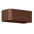 Indoor Led Wall Lamp in White, Black or Corten Aluminum - Renella Viadurini