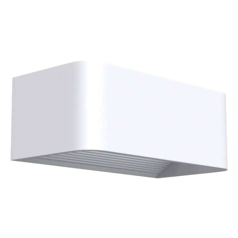 Indoor Led Wall Lamp in White, Black or Corten Aluminum - Renella Viadurini